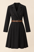 Belted Blazer Dress