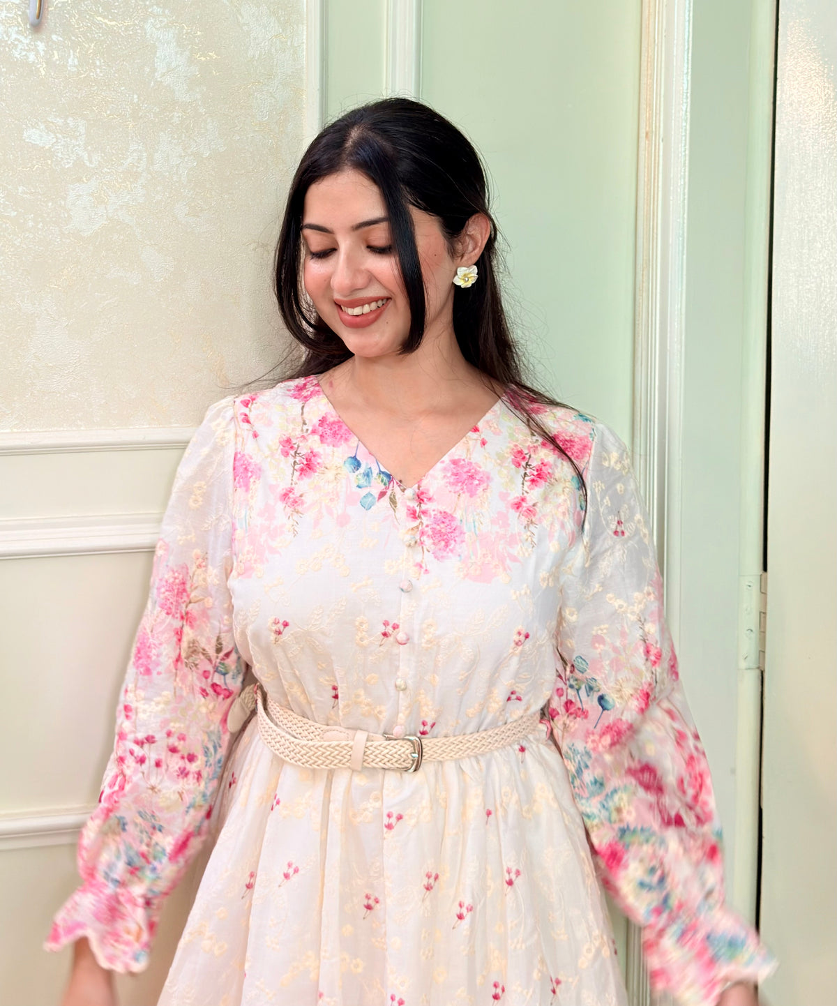 Gardenia Bloom Dress
