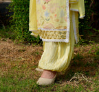 Lemon Bloom | Printed Pakistani Suit Set