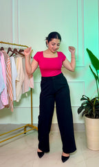 Soft Square | Square-Neck Top