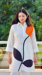 Citrus Petal | Statement Tunic Coord Set