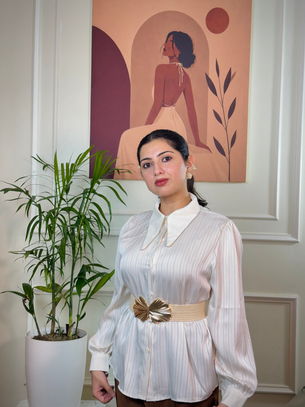 Satin Pinstripe | Formal Shirt