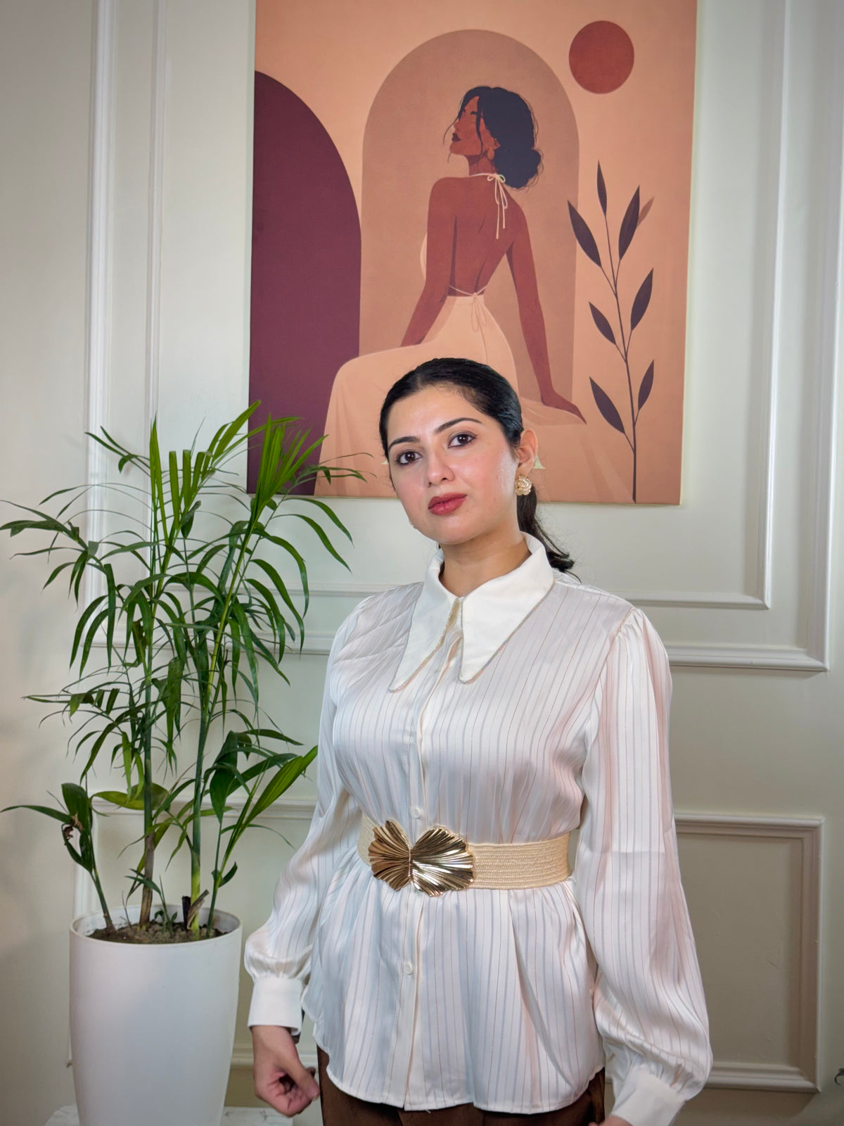 Satin Pinstripe | Formal Shirt