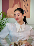 Satin Pinstripe | Formal Shirt