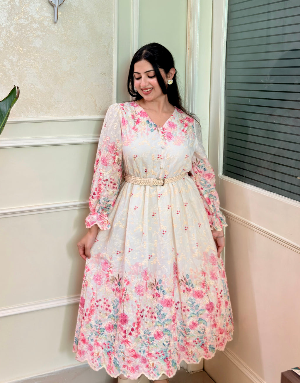 Gardenia Bloom Dress