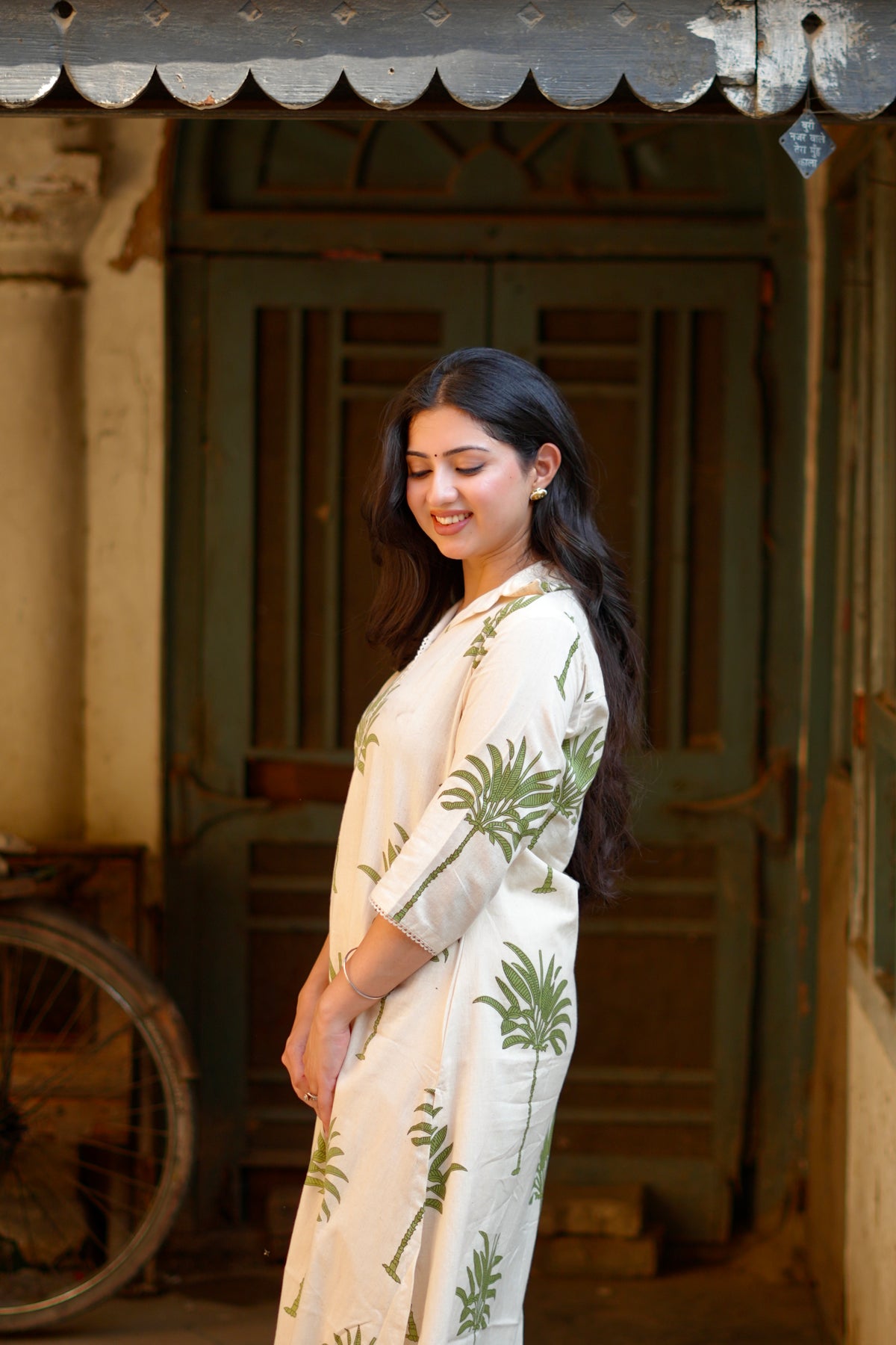 Palm Whisper | Kurta Set
