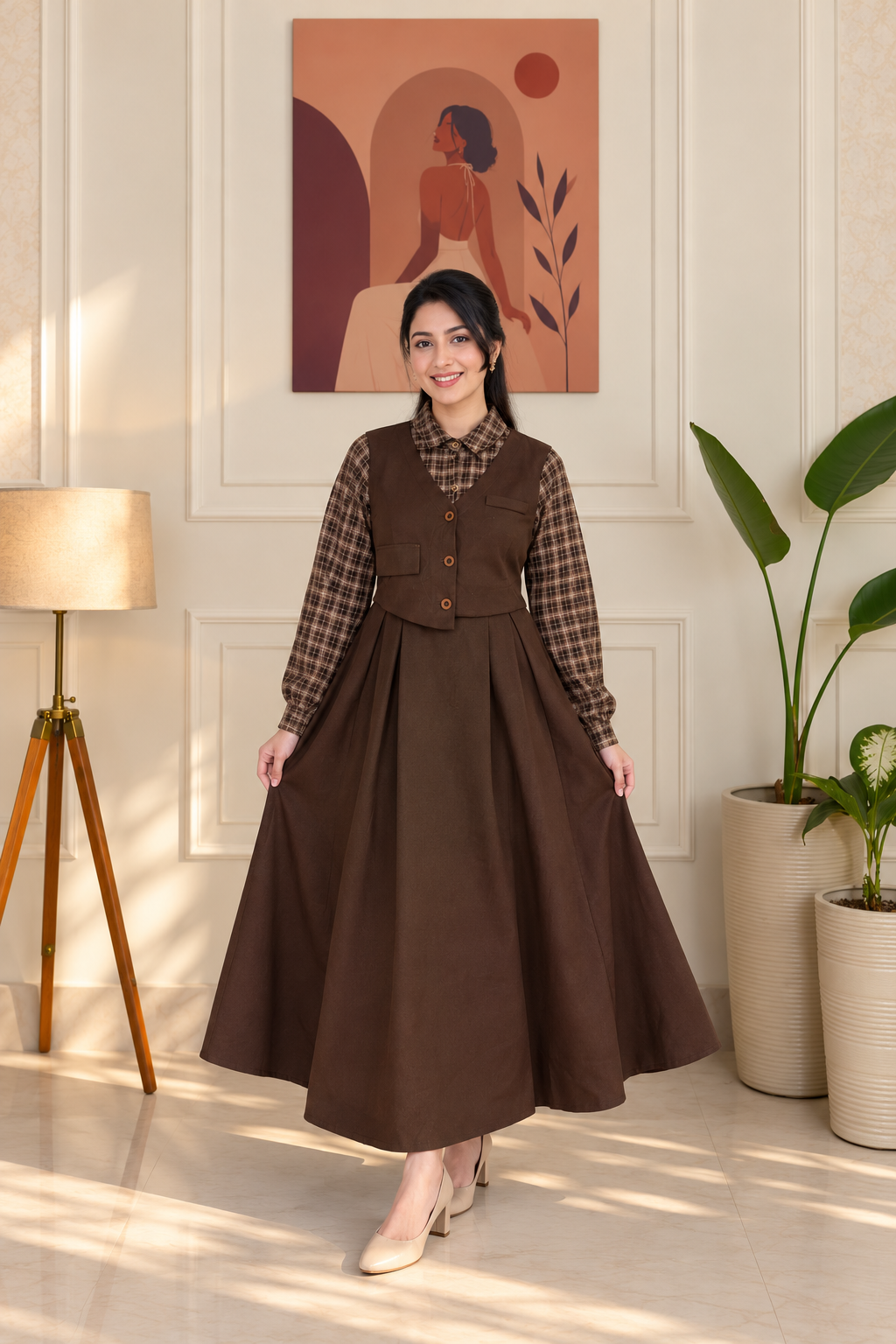 The Layered Muse Dress