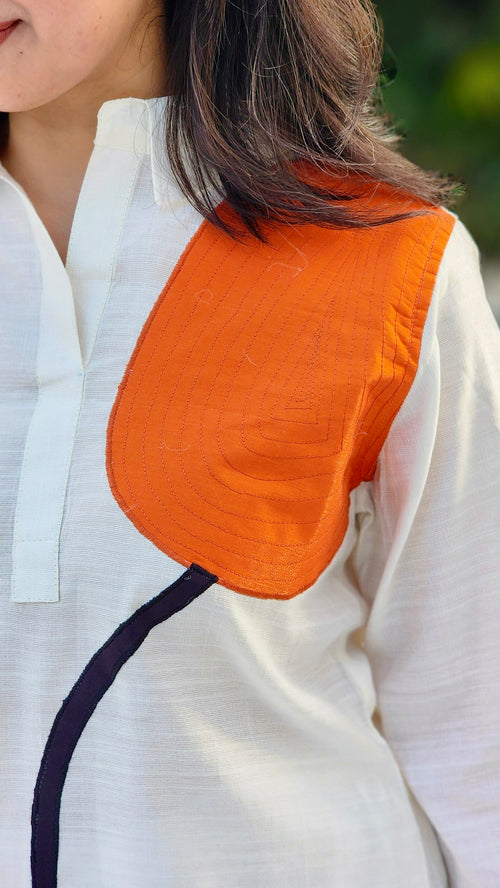 Citrus Petal | Statement Tunic Coord Set