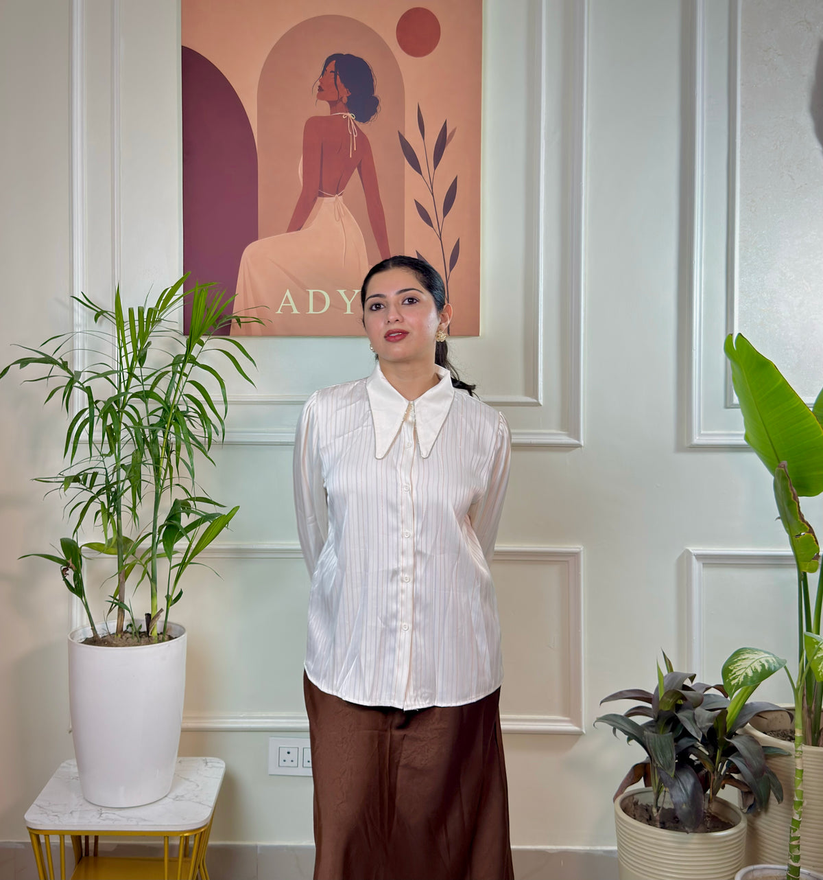 Satin Pinstripe | Formal Shirt
