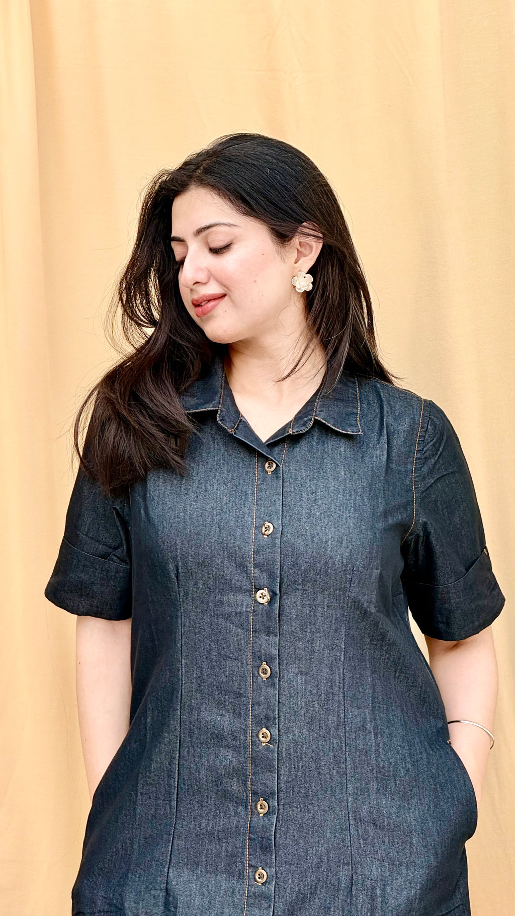 Denim Muse Dress