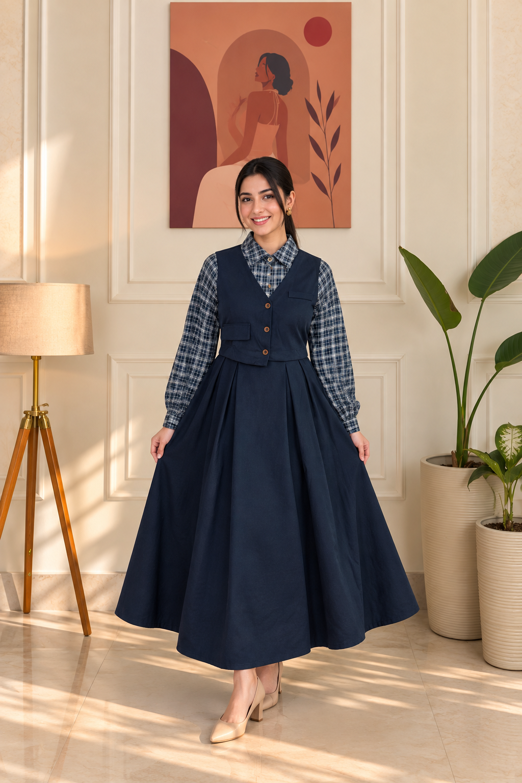The Layered Muse Dress