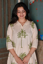 Palm Whisper | Kurta Set