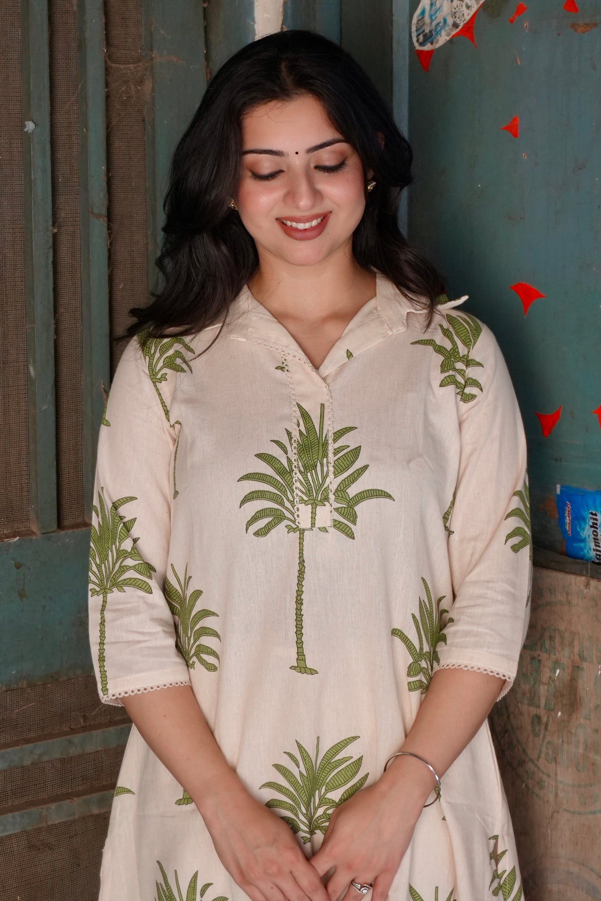 Palm Whisper | Kurta Set