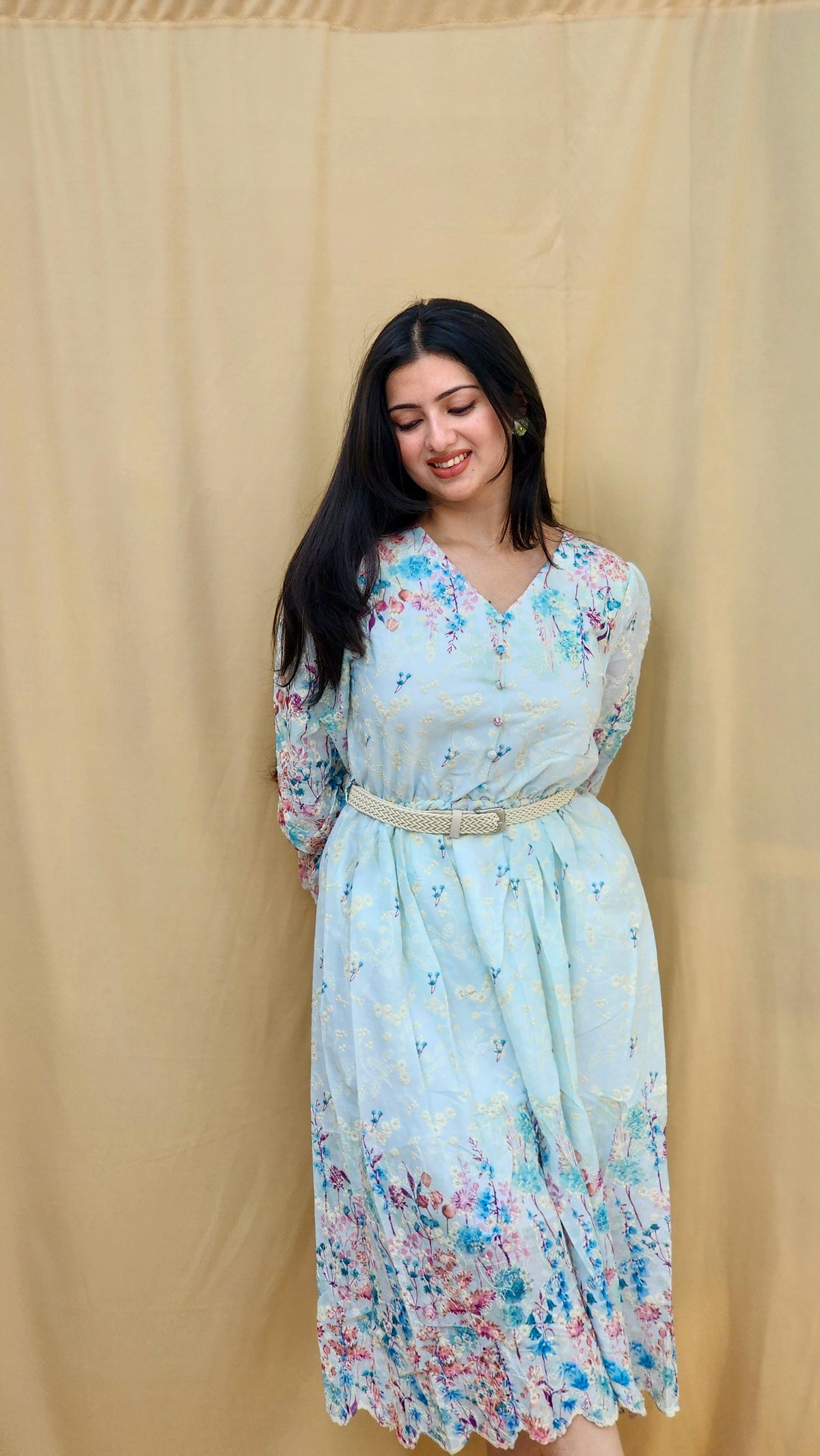Gardenia Bloom Dress