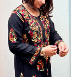 Rangrez | Multicolour Chikankari Kurta Set
