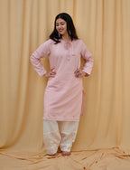 Blush Amour | Embroidered Co-ord Set