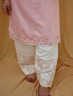 Blush Amour | Embroidered Co-ord Set