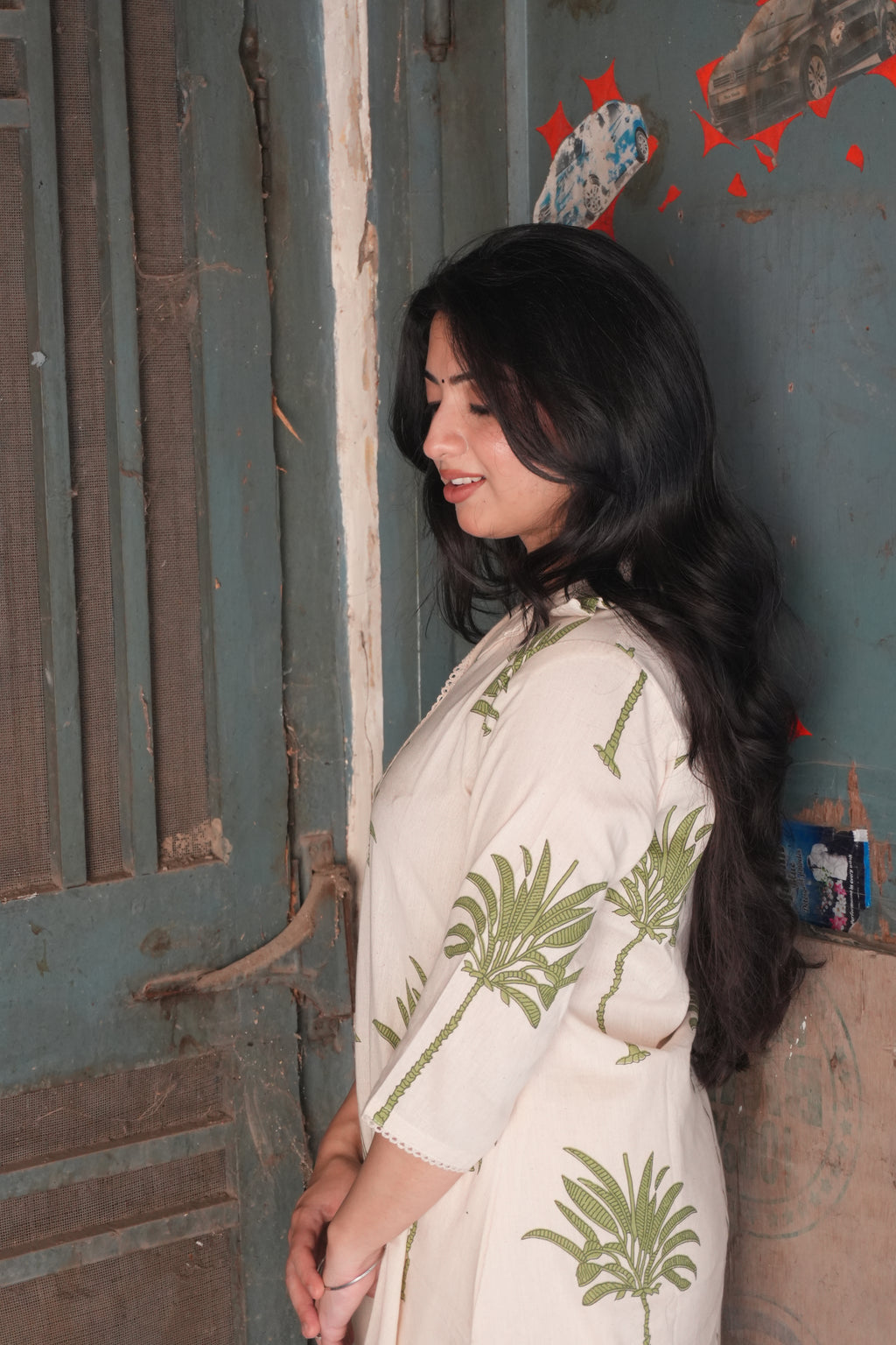 Palm Whisper | Kurta Set