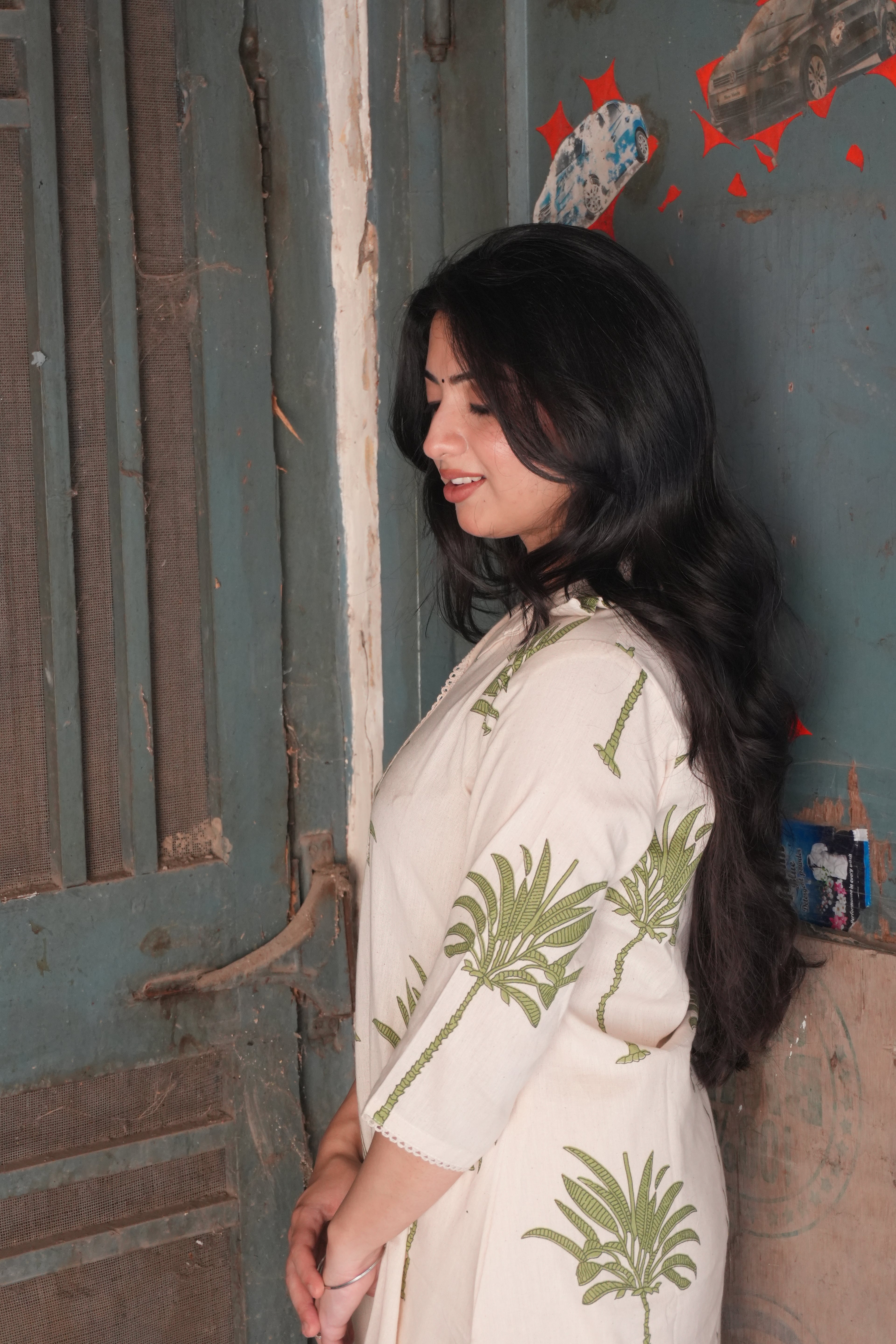 Palm Whisper | Kurta Set
