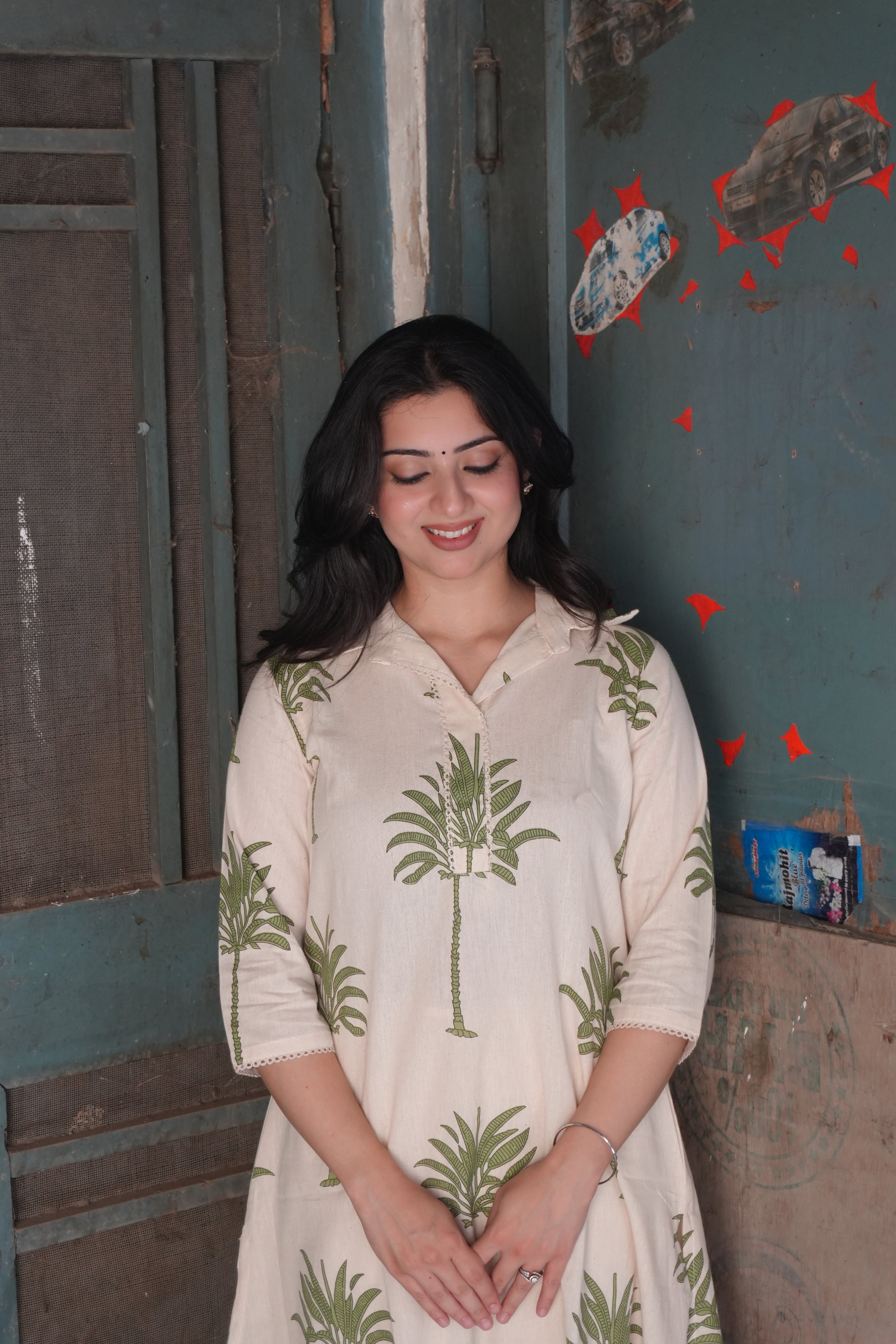 Palm Whisper | Kurta Set
