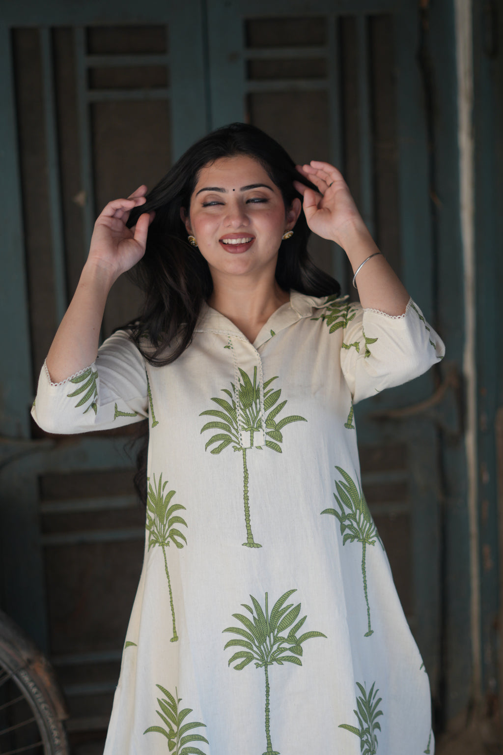 Palm Whisper | Kurta Set