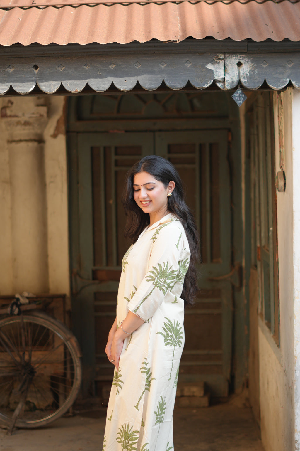 Palm Whisper | Kurta Set