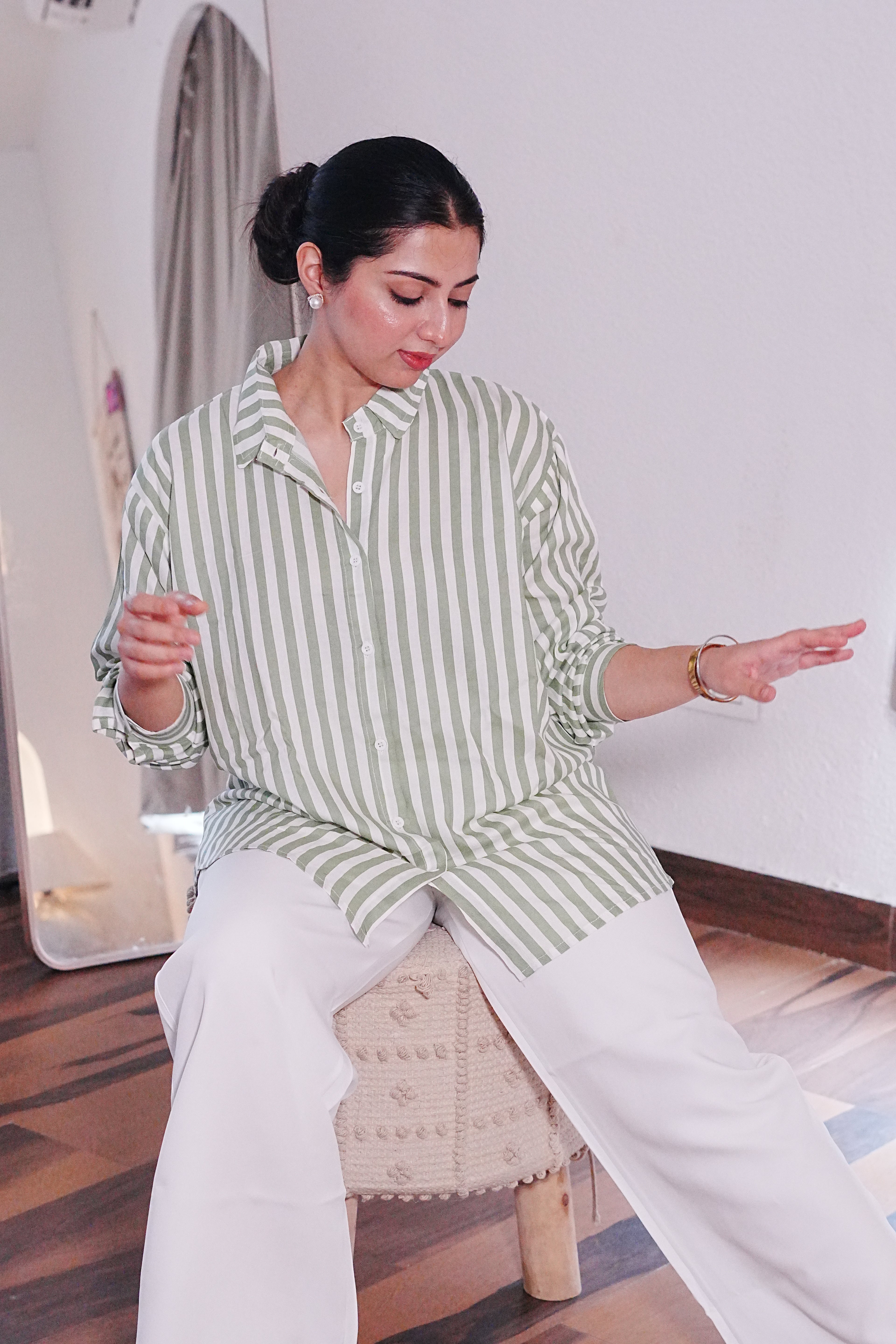 City Lines | Striped Cotton Shirt