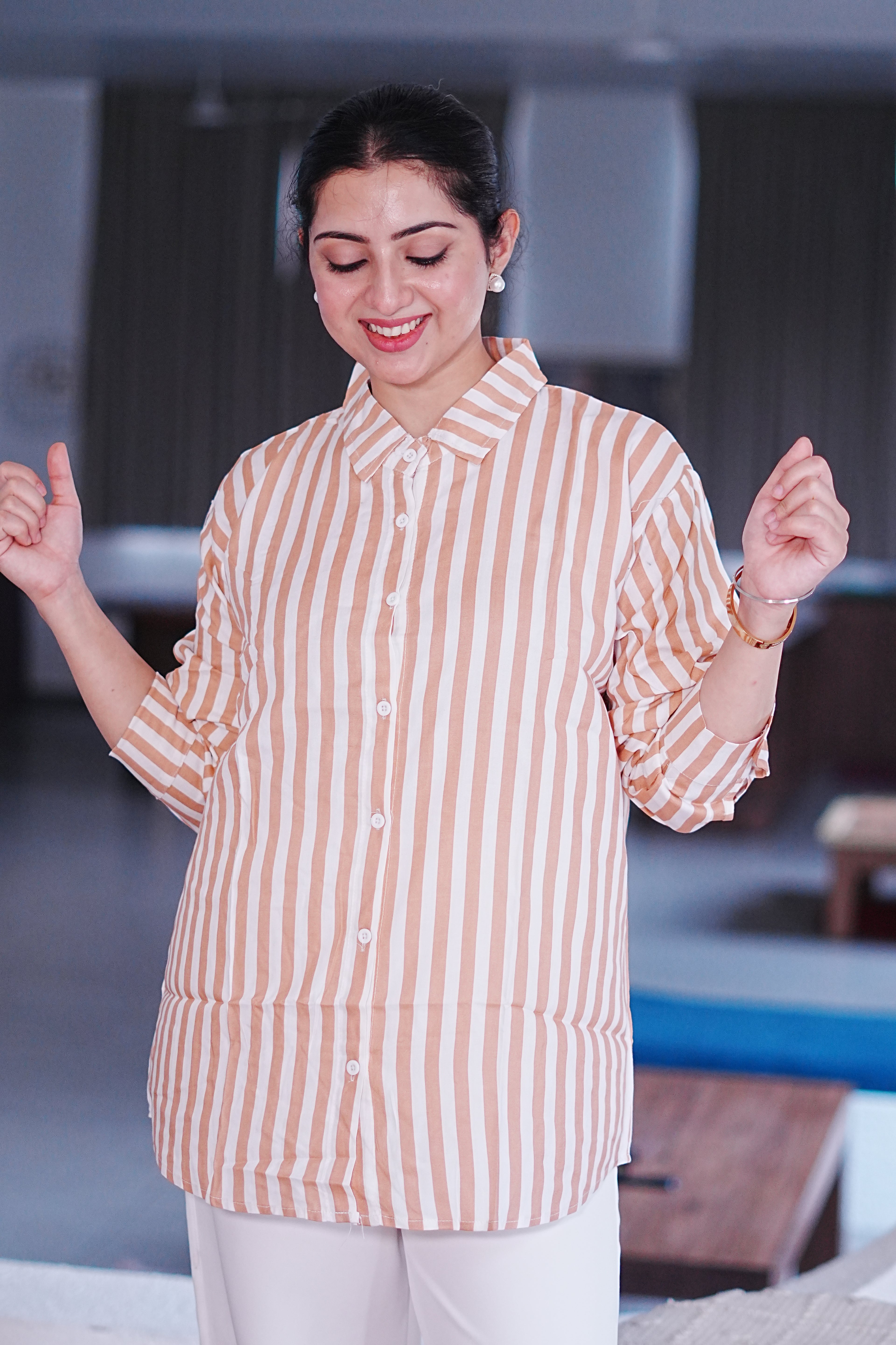 City Lines | Striped Cotton Shirt