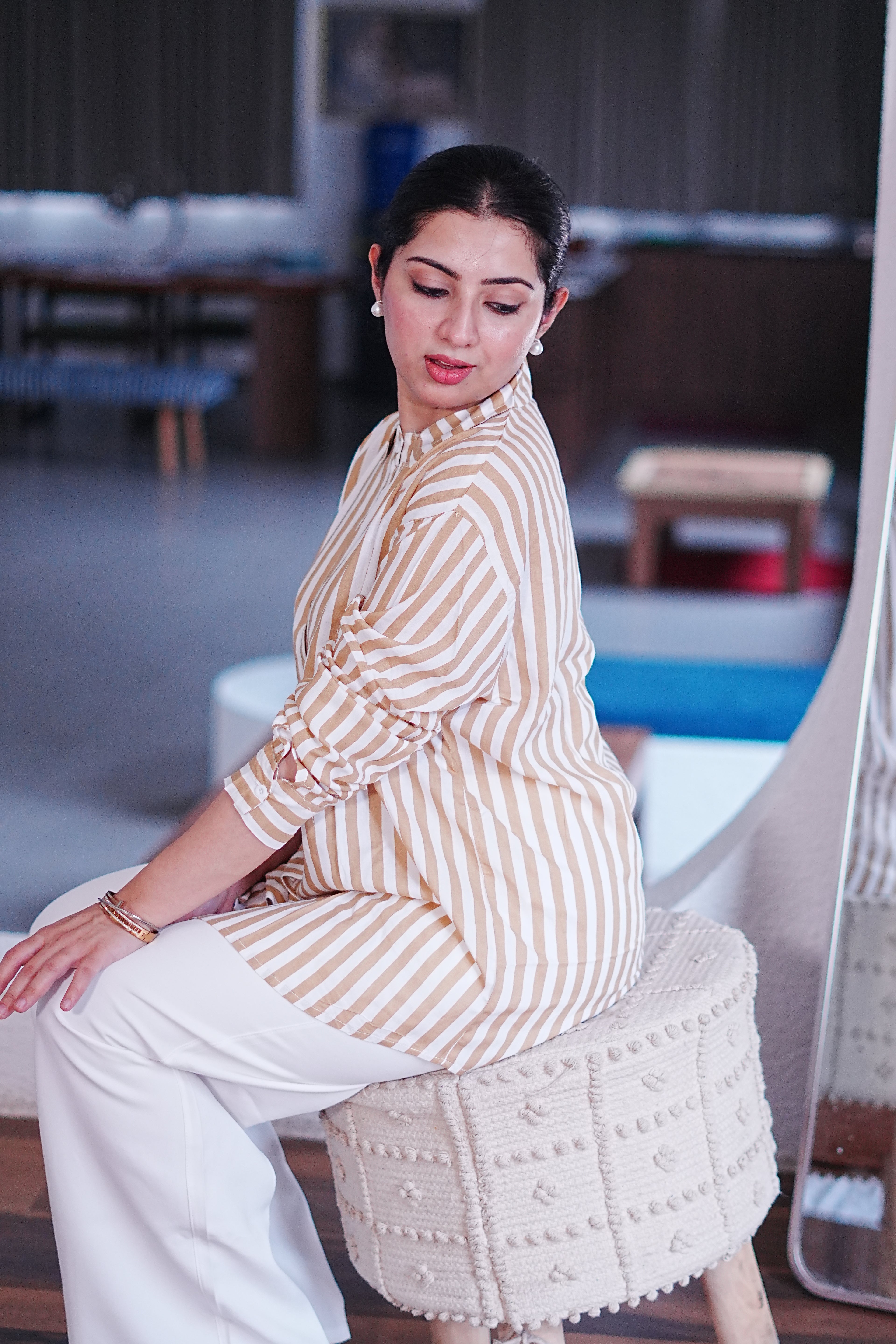 City Lines | Striped Cotton Shirt