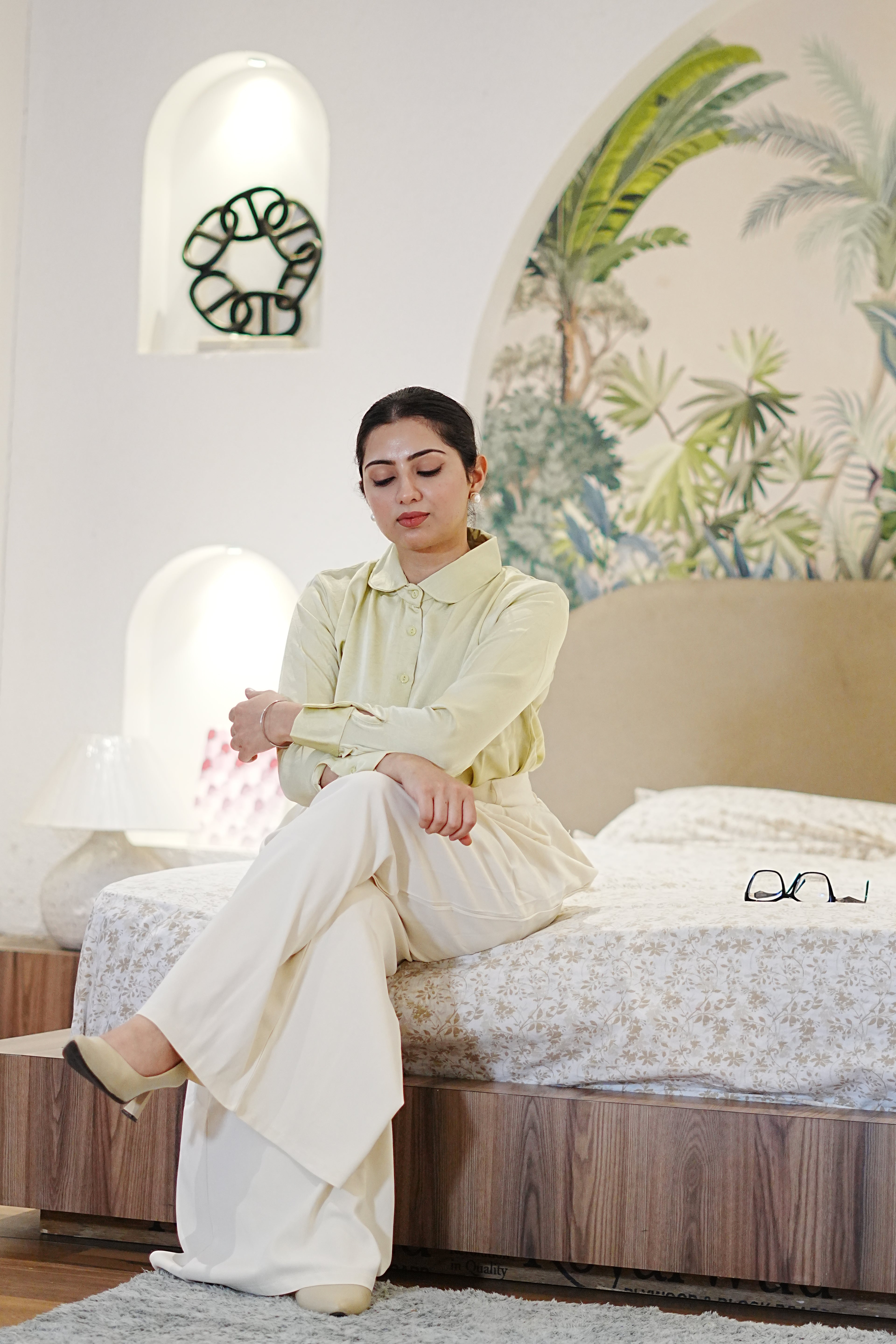 Lustre Luxe | Satin Formal Shirt
