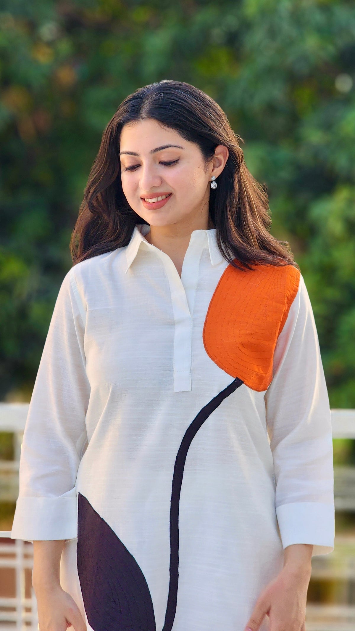 Citrus Petal | Statement Tunic Coord Set