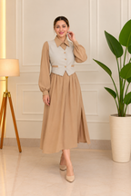 Vintage vest dress
