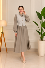 Vintage vest dress