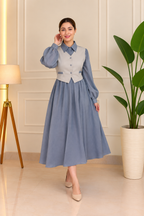 Vintage vest dress
