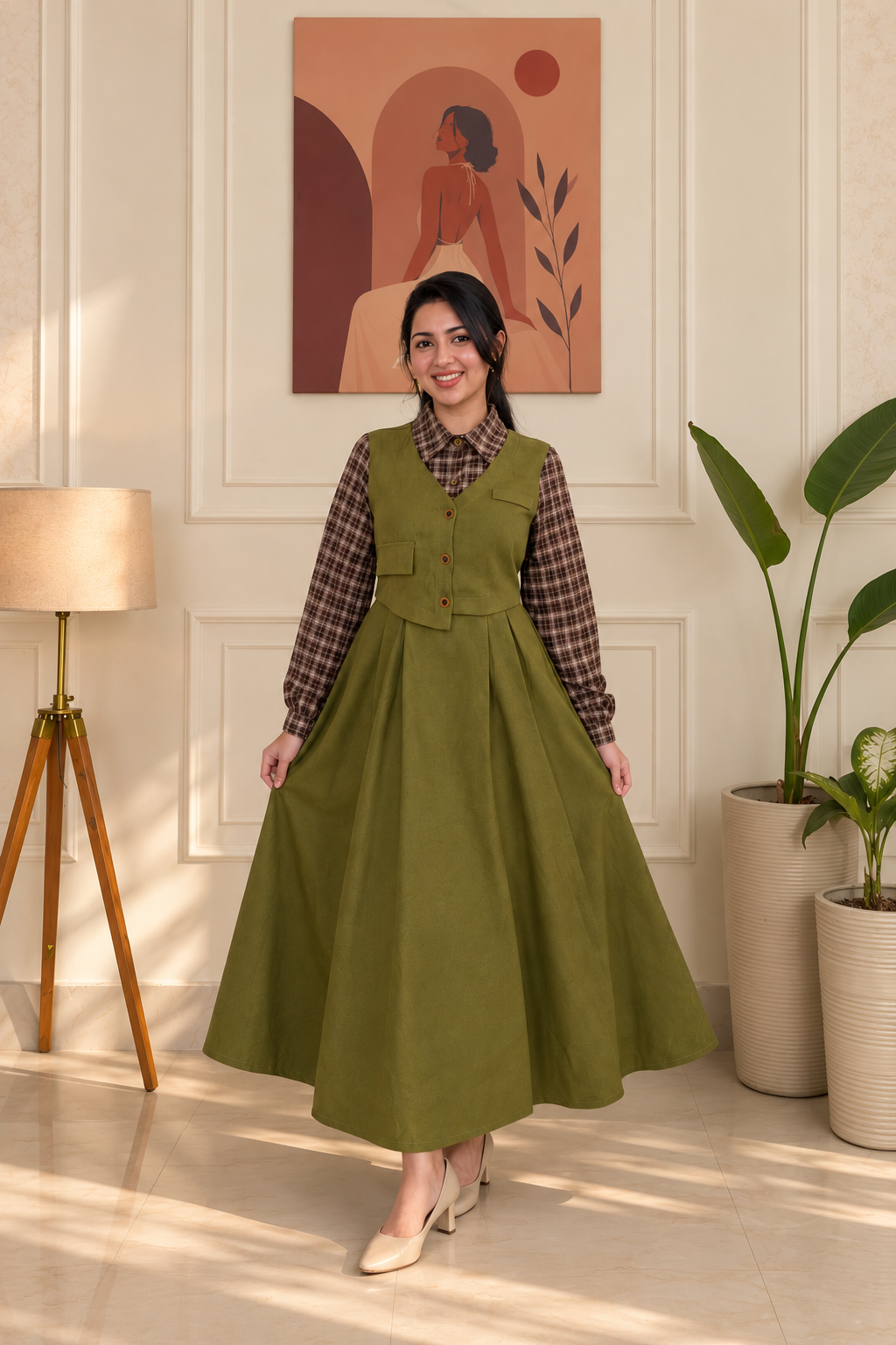 The Layered Muse Dress
